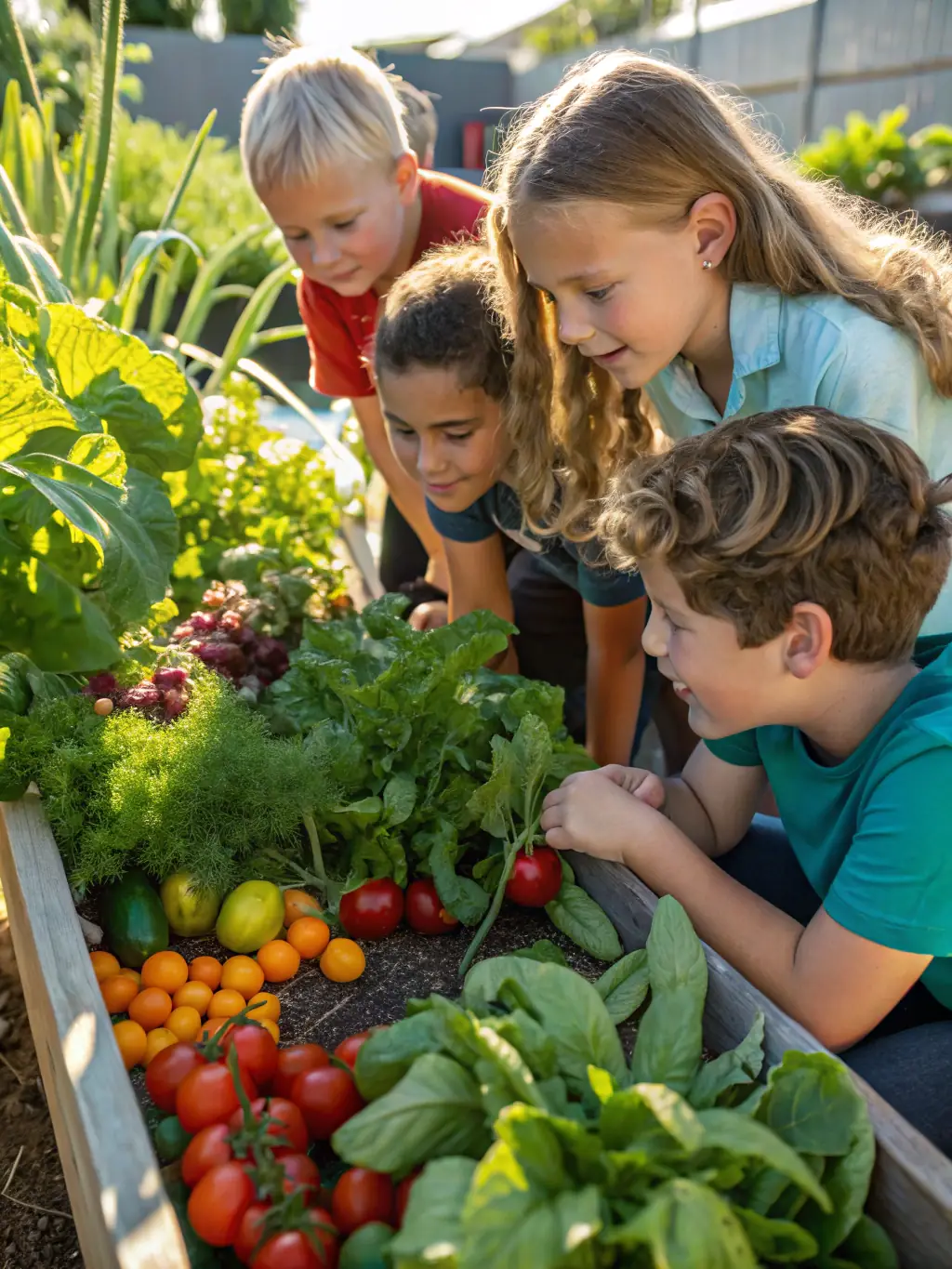 An image of children participating in an educational workshop about native plants, learning about their importance and how to care for them, showcasing ASJEM's educational initiatives.